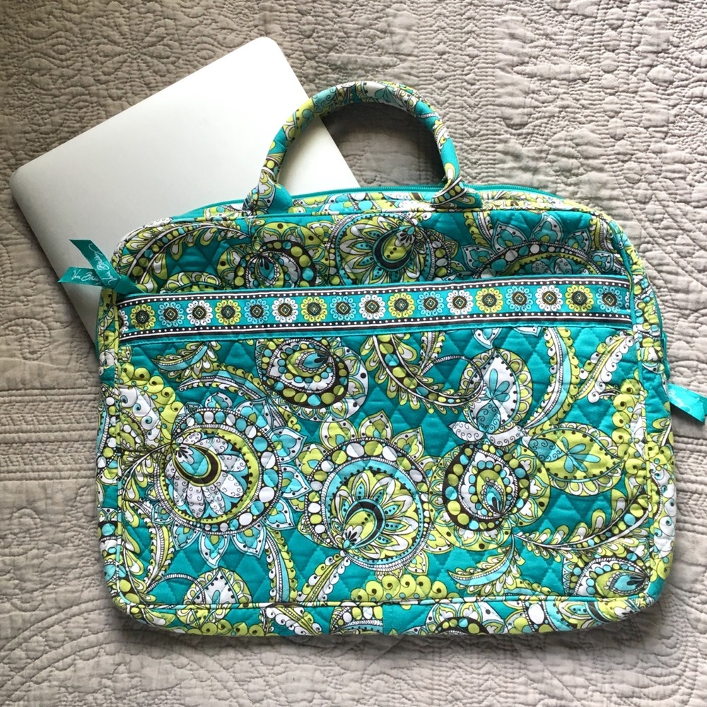Vera Bradley Peacock Laptop bag